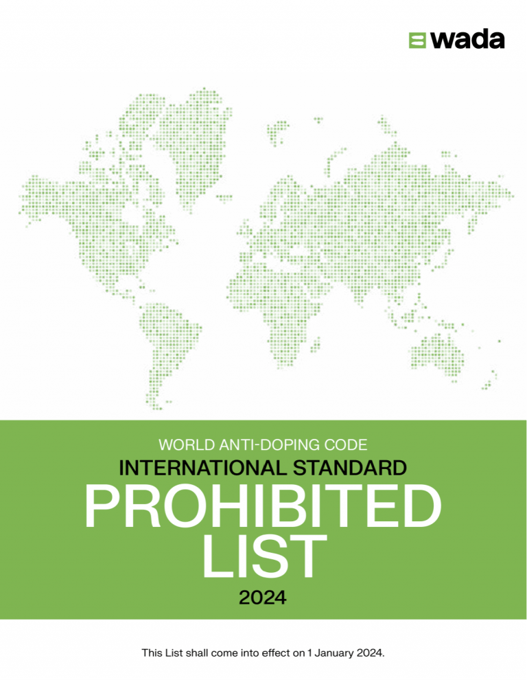 Explanation of Key Changes on the 2024 WADA Prohibited List