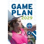 USADA Game Plan 2029 cover image of Kara Winger with Javelin.