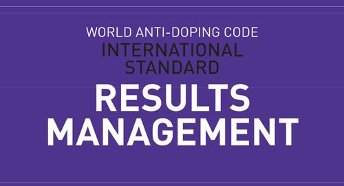 World Anti-Doping Code International Standards Results Management.