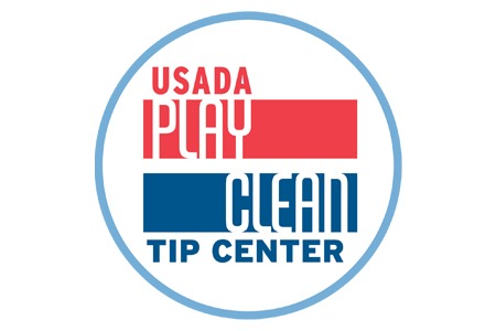 USADA Play Clean Tip Center.